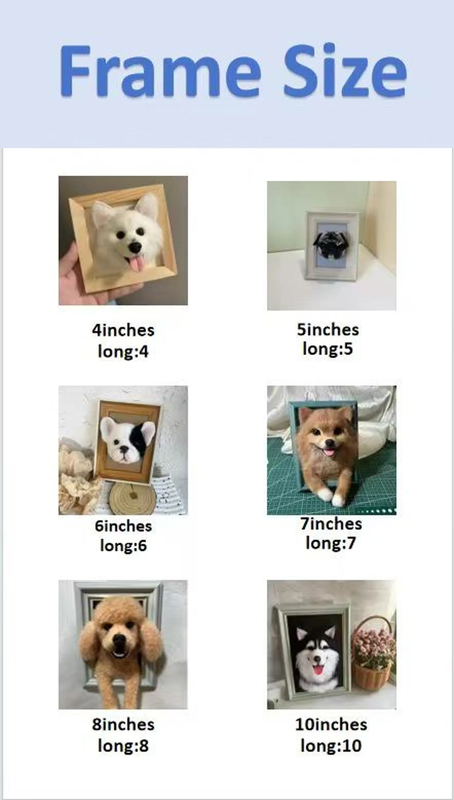 Custom Needle Felted Cat Portrait - 3D Wool Pet Replica in Wooden Frame